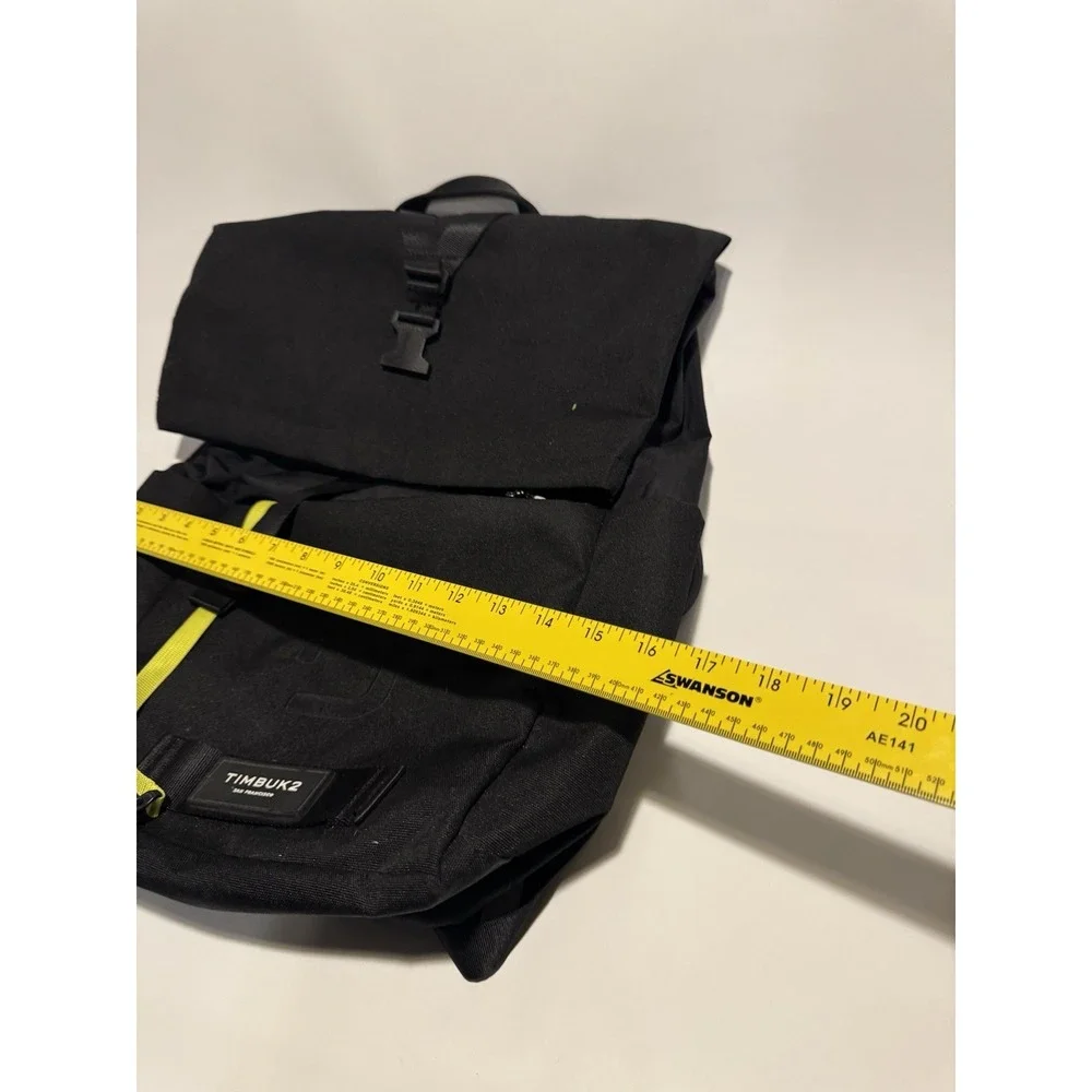 Timbuk2 The Backpack Tuck Black Roll-Top 15L Fits 15